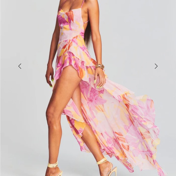 Retrofete Fatima 100% silk Dress - Picture 6 of 7